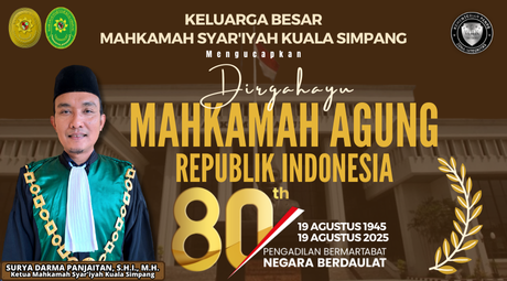 DIRGAHAYU MAHKAMAH AGUNG RI